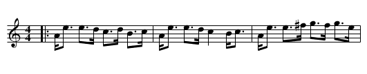 Major Mole - staff notation