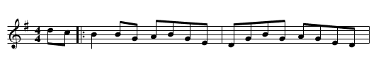Major Moran's Favorite - staff notation