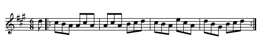 Major. SenH.059, The - staff notation