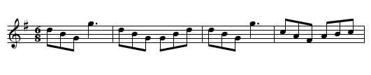 Major, The - staff notation