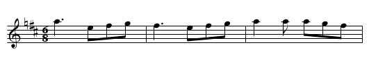 Major's Maggot. - staff notation