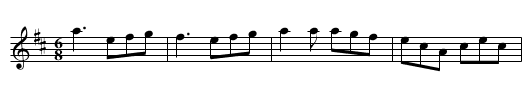 Major’s Maggot - staff notation