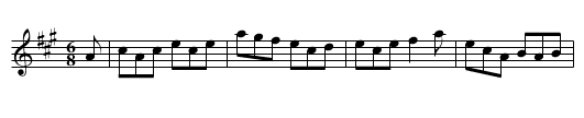 Malcolm R. Macpherson's Jig - staff notation
