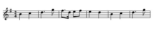 Malochet - staff notation