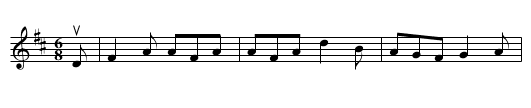 Maloney's Fancy -- Jig - staff notation