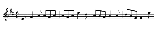 Maloney's Fancy - staff notation