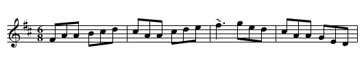 Mama's Pet - staff notation