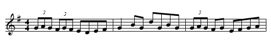 Mamma's Pet - staff notation