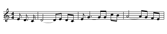 Man of Constant Sorrow - staff notation