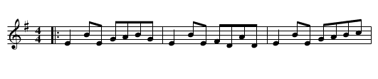 Man Of The House, The - staff notation