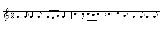 Man with the Red Cloak, The - staff notation