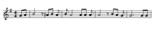Man Without a Woman, A  - staff notation