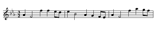 Manchester Hornpipe - staff notation