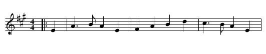 Man's A Man For A' That, A  - staff notation