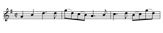 Mansel. WCD3/1.105, The - staff notation