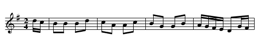 Mantell Siani - staff notation