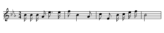 Manzuizui baiyaya duigege xiao - staff notation
