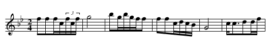 Mao zhuxi qinshou zaipei ta - staff notation