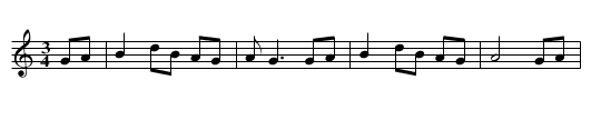 Marbhna Luimni - staff notation