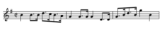 March [18] - staff notation