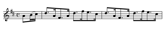 March 30th Regt. By Mr. Alphy - staff notation
