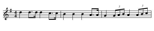 March [4] - staff notation