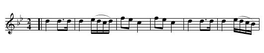 MARCH FROM PIETRO L'EREMITA. - staff notation
