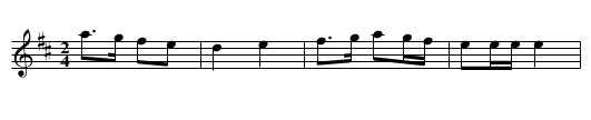 March In Blue Beard. WG.06 - staff notation