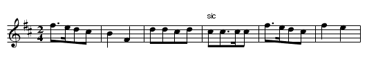 March in Bluebeard(secundo). HSJJ.064 - staff notation