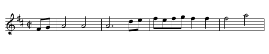 March in Rinaldo. BC.34 - staff notation