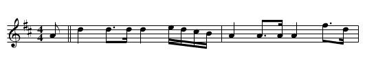 March in the Battle of Parague (Prague) - staff notation