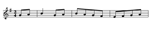 March (Mozart) - staff notation