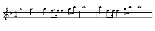 March No 14. TTa.22 - staff notation