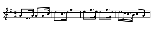 March of the 17th Regt. - staff notation