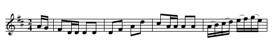 March of the Men of Devon,aka. JBut.896 - staff notation