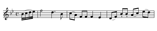 March of the Renfrew Shire Militia - staff notation