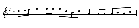March. RH.134, A - staff notation