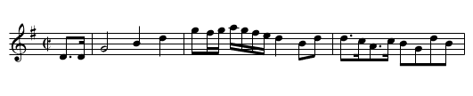 March. RH.312, A - staff notation