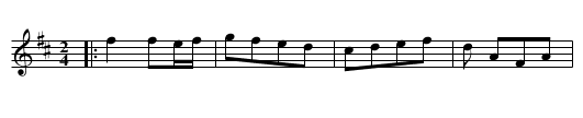 MARCH TO BOSTON - staff notation