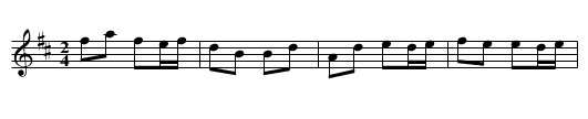 March to the Battlefield, The - staff notation