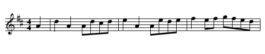 March - staff notation