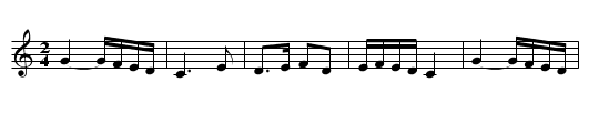 Marcha Viñú - staff notation