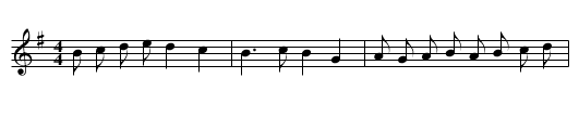 Marching to Praetorius - staff notation