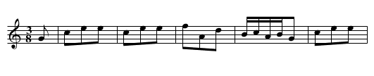 Marchioness of Headfort's Waltz - staff notation