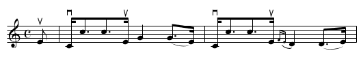 MARCHIONESS OF HUNTLY (2nd Setting) - staff notation