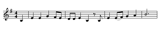 Marco Polo - staff notation