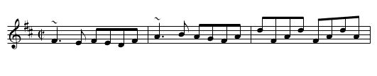 Marco's Reel - staff notation