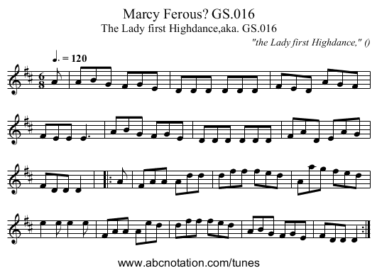 Marcy Ferous? GS.016 - staff notation