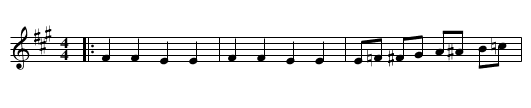 Mardi Gras - staff notation