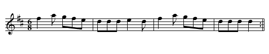 Margate Wash - staff notation